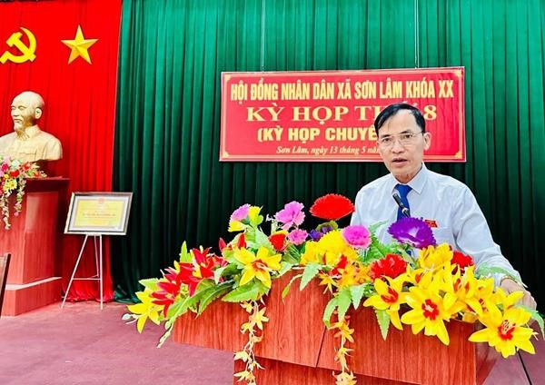 HĐND XÃ SƠN LÂM TỔ CHỨC KỲ HỌP THỨ 8 (KỲ HỌP CHUYÊN ĐỀ)